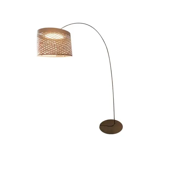 Twiggy Grid Outdoor Stehlampe beige 2