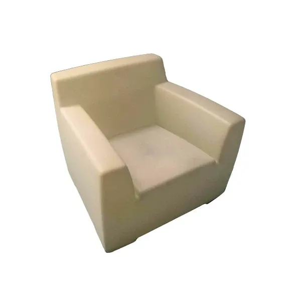 InOut armchair in polyethylene with LED (white), Gervasoni image