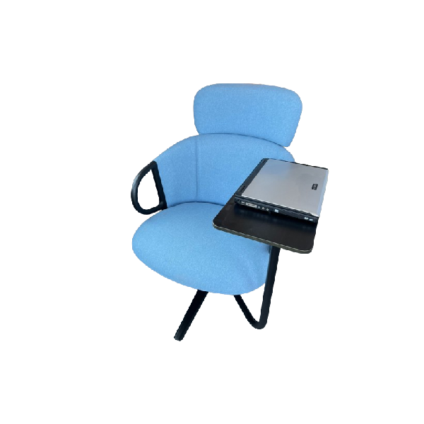 Cucaracha HB armchair in light blue, Gaber image