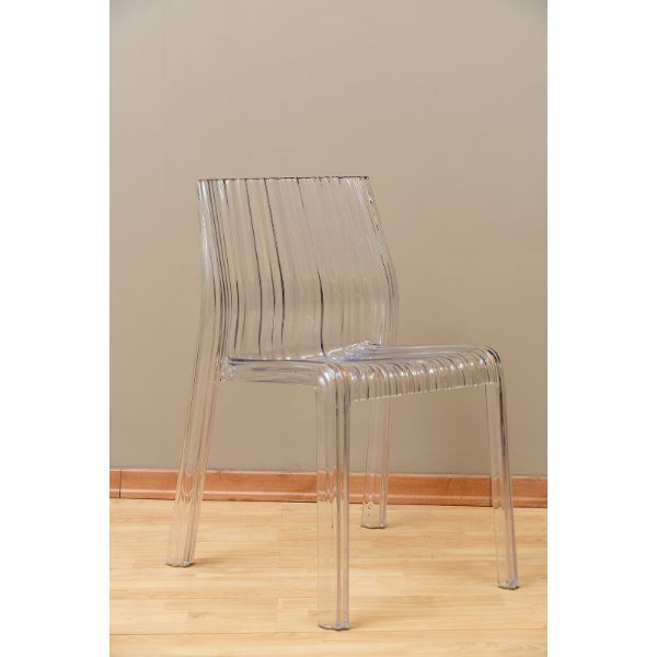 Polycarbonate chair mod. Frilly by Patricia Urquiola, Kartell image