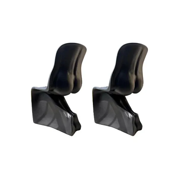 2er-Set Kunststoff Sessel Her und Him (schwarz) 4