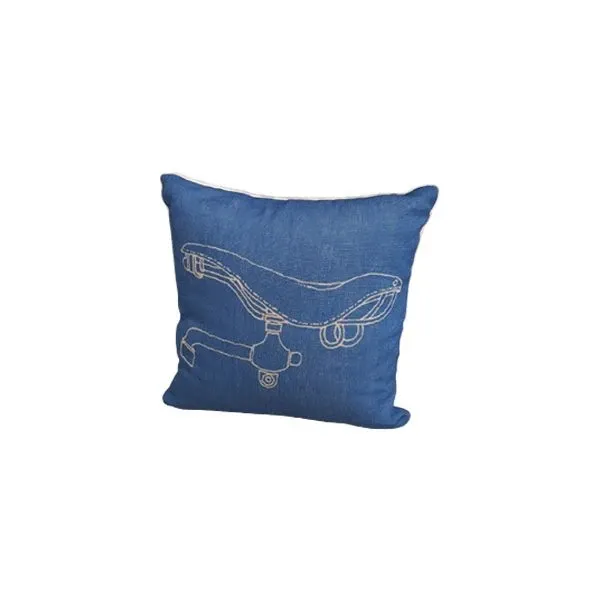 Blue Velodromo cushion, Trussardi image