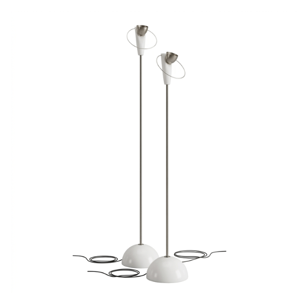 Coppia di lampade da terra Bibip di Achille Castiglioni (anni '70) image