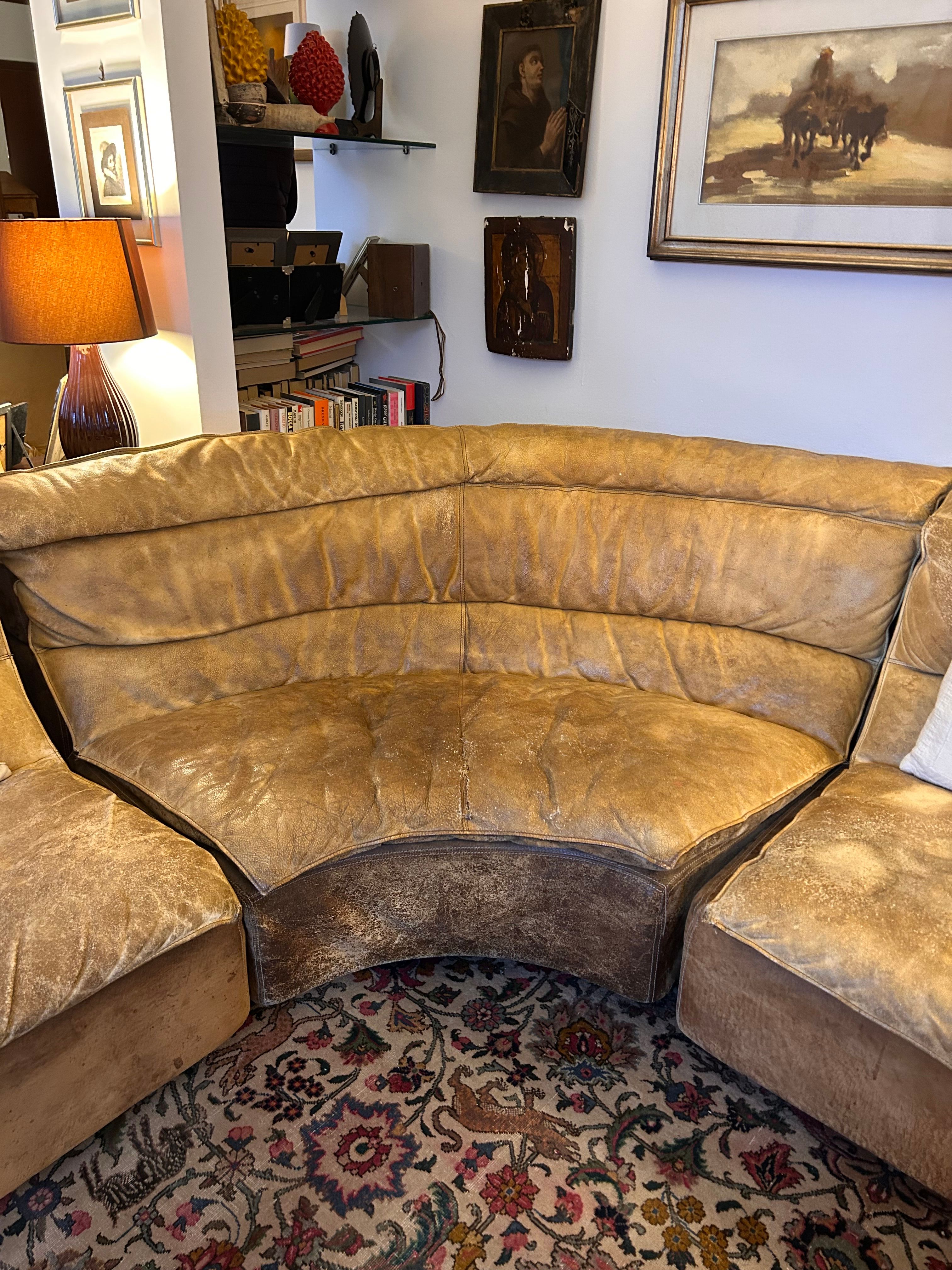 Divano componibile e modulare Bogo (anni '70) Details