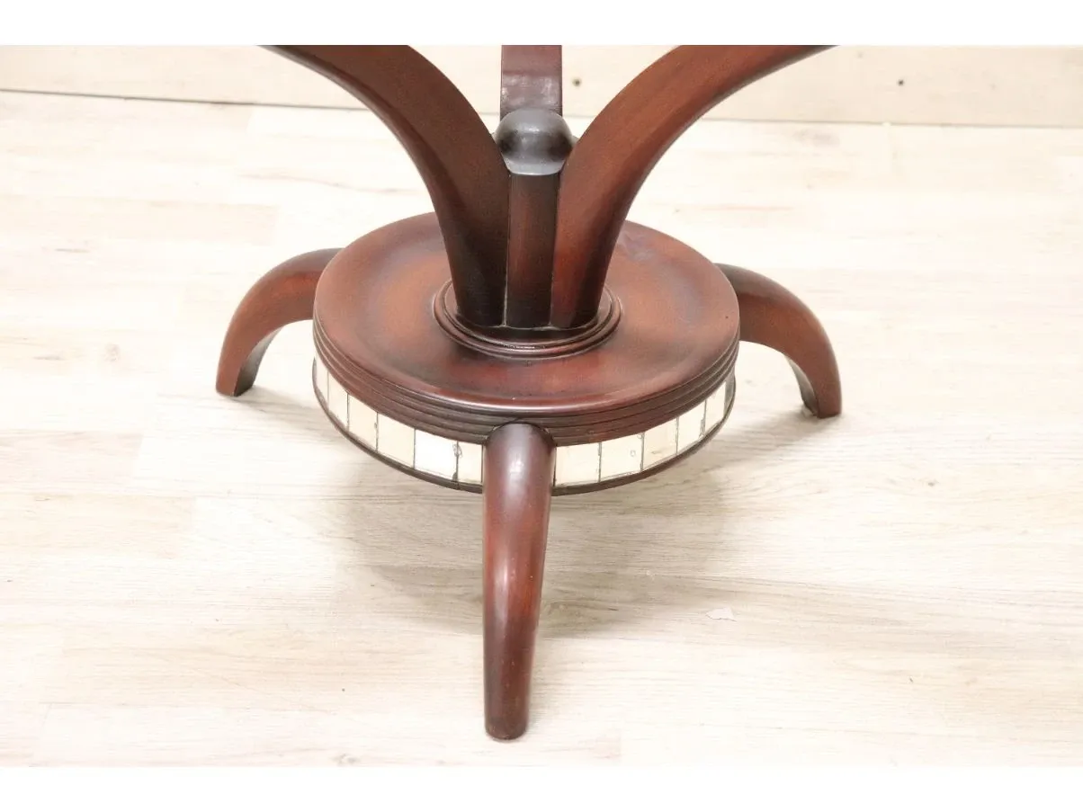 Tavolino vintage rotondo da salotto (anni '50),  1