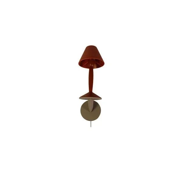 Wall lamp Miss Sissi/p by Philippe Starck (red), Flos image