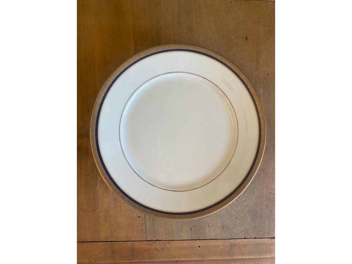 Servizio piatti decorati vintage (anni'50), Front