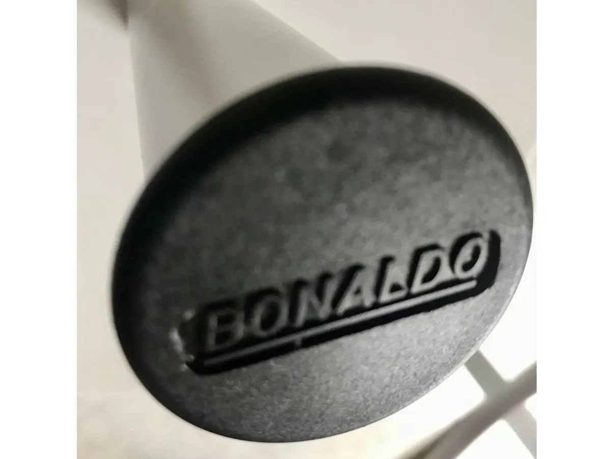 Set of 2 round tables in enamelled metal, Bonaldo 1