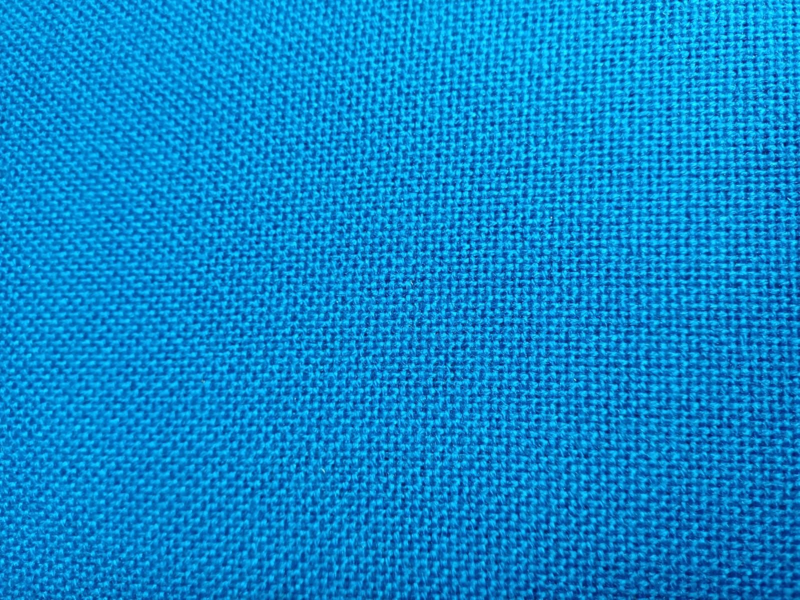Pair of Blue Fabric Office Chairs (1990s Vintage) Details