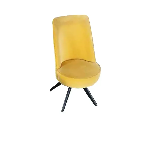 San Marco chair by Thun & Rodriguez velvet (yellow), Driade image