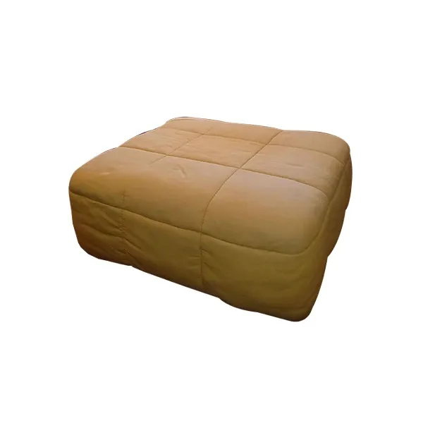 Pouf Strip di Cini Boeri in tessuto (giallo) 