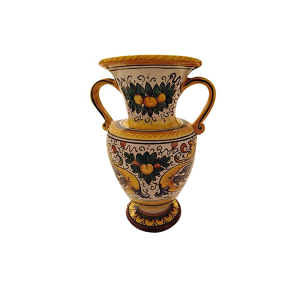 vaso ceramica deruta