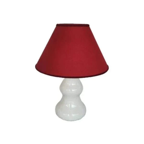 Lampada da tavolo vintage in ceramica (anni '80),  