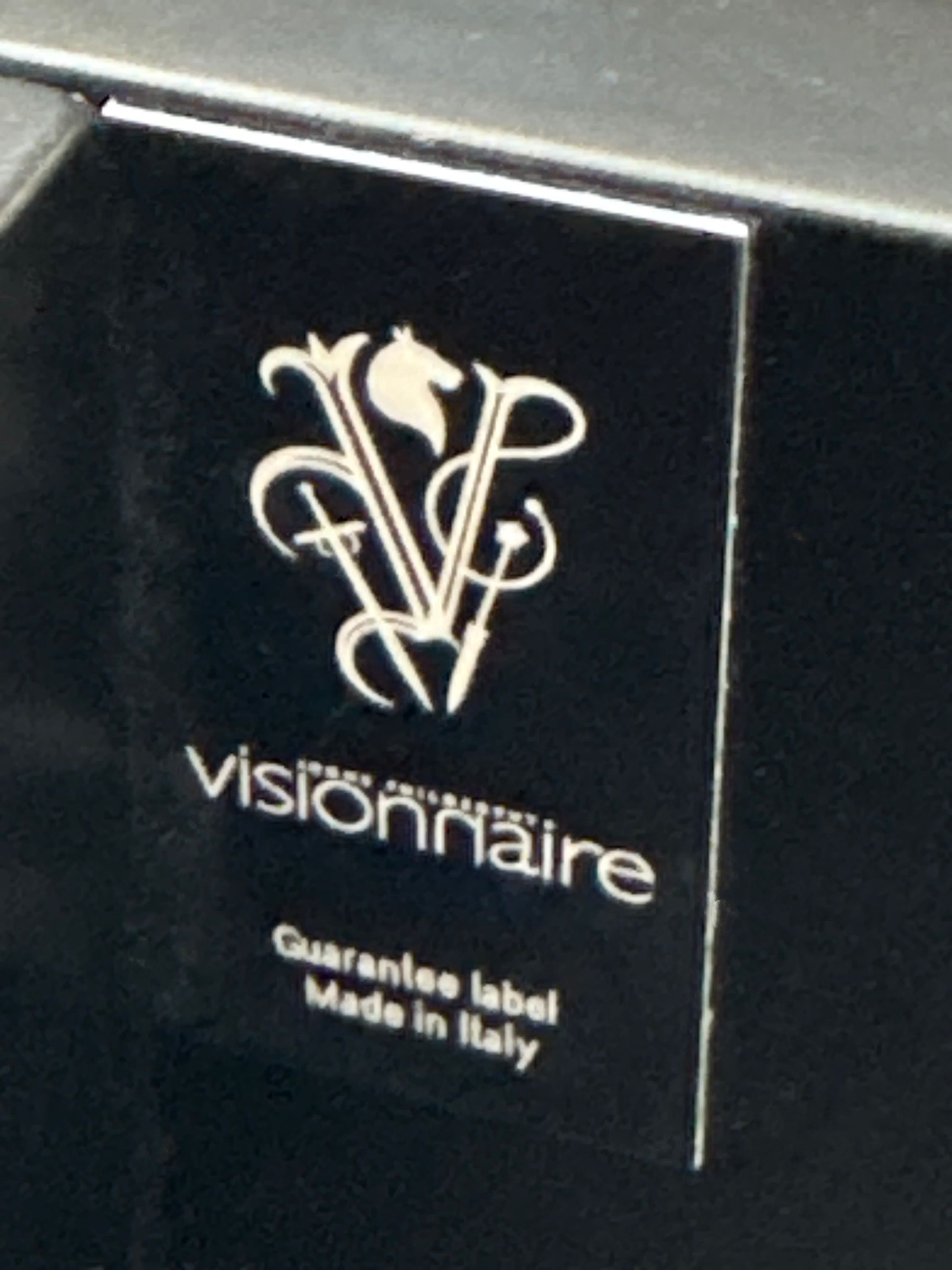 Coppia di comodini in vetro specchiato Brand