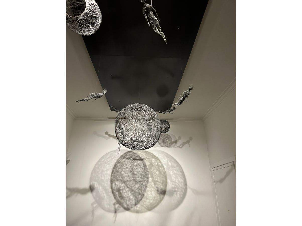 Milky Way ceiling sculpture by Mattia Frignani Brand