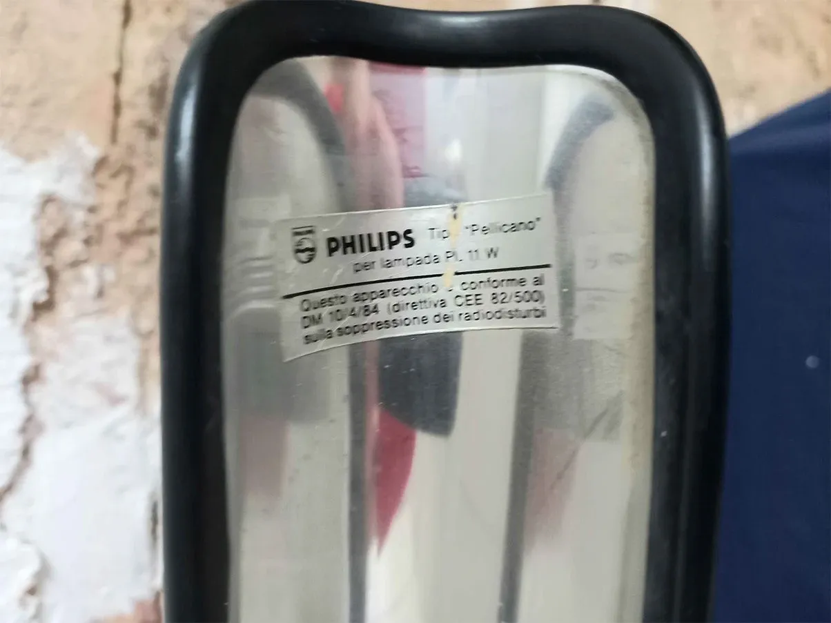 Set di 2 lampade anni '80 Pellicano 9