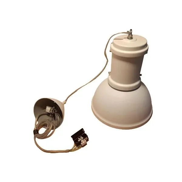 Lampara suspension lamp in steel (white) 