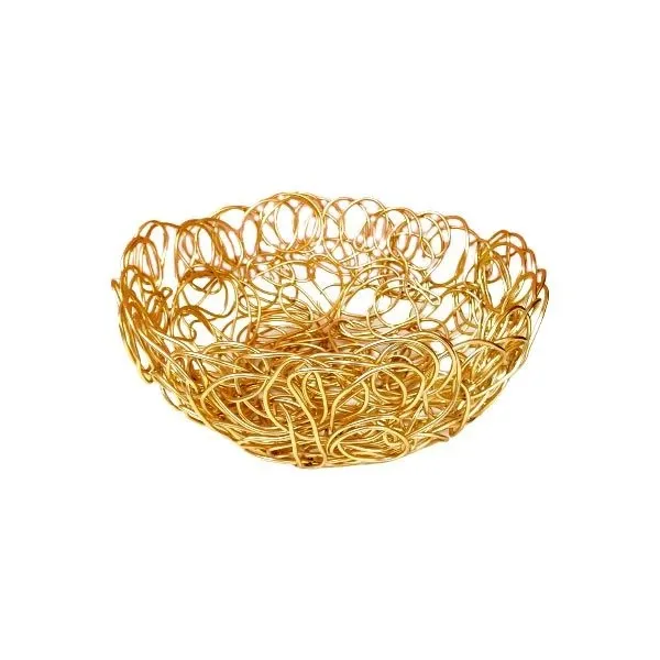 Nuvem centerpiece in anodized aluminum 