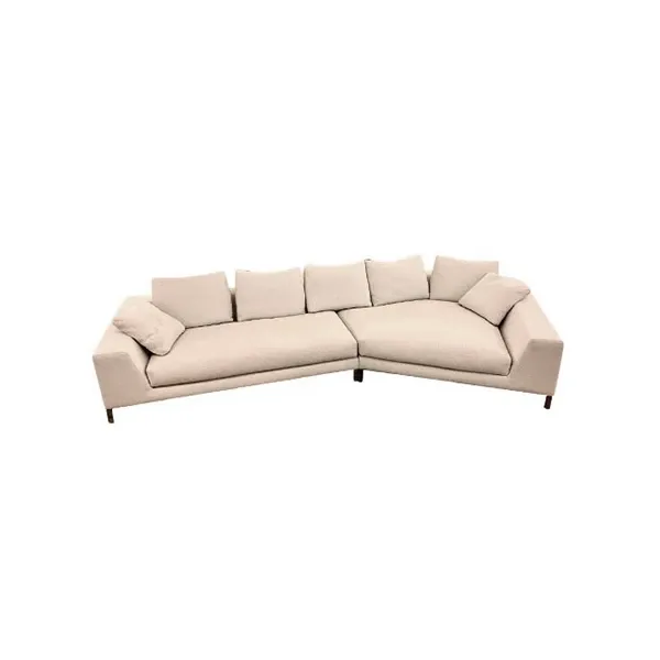 Image of Divano 4 posti Hamilton Islands tessuto (grigio), Minotti