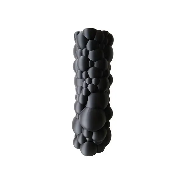 Black Zeus sculpture vase, DygoDesign 