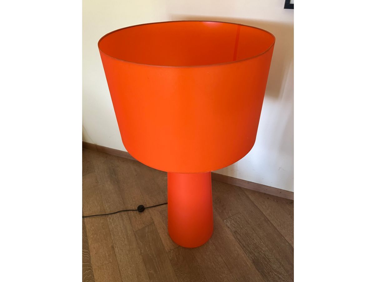 Lampada Big Shadow arancione di Marcel Wanders, Cappellini Front