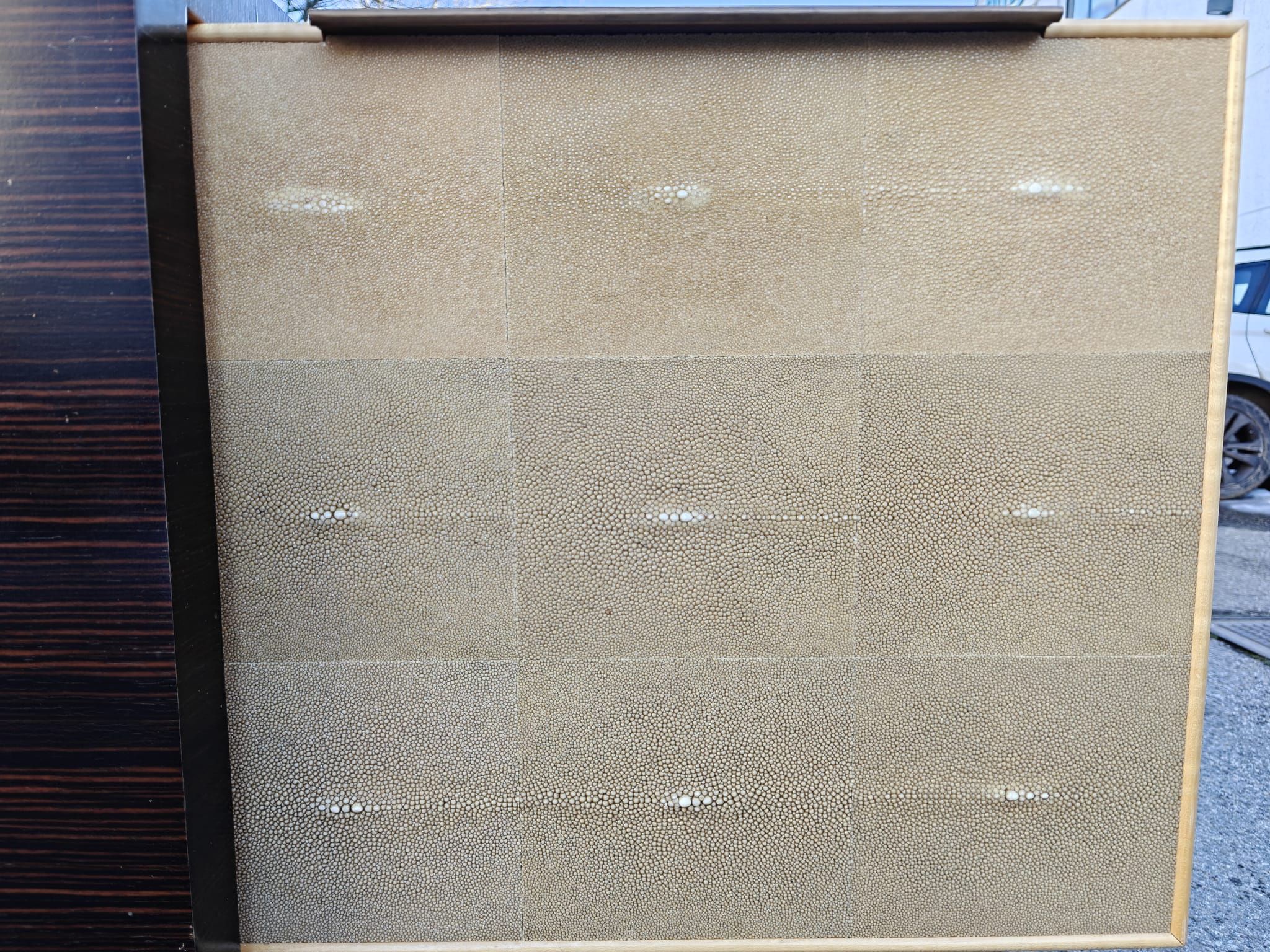 Meuble bar en bois d’ébène de Macassar des années 30 Optional13