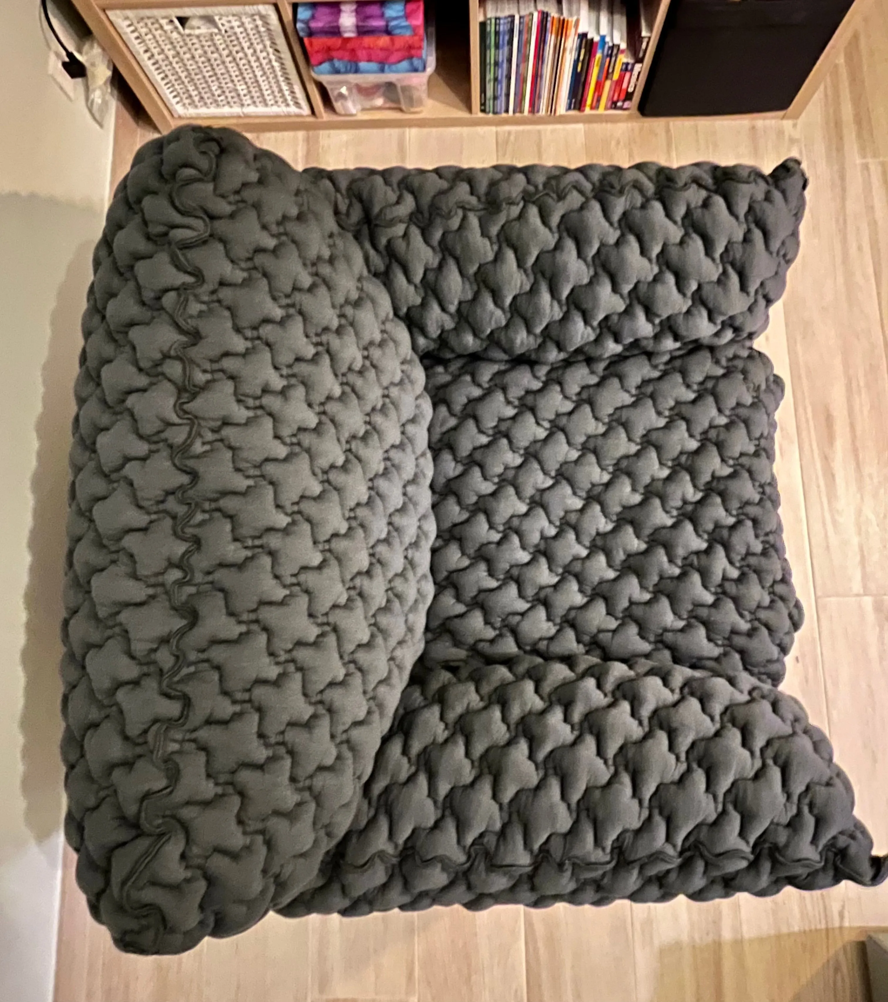 Nuvola 05 armchair in fabric (grey), Gervasoni 4