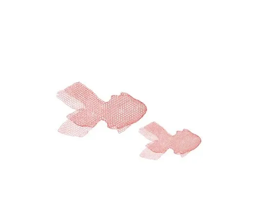 Set 2 Me Too Fish Goldfish (small and medium), Magis image