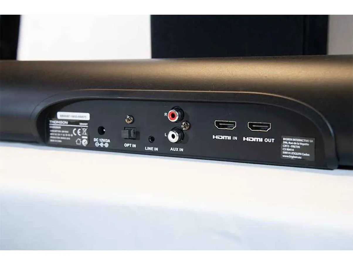 Soundbar mit Subwoofer Audiosystem 5