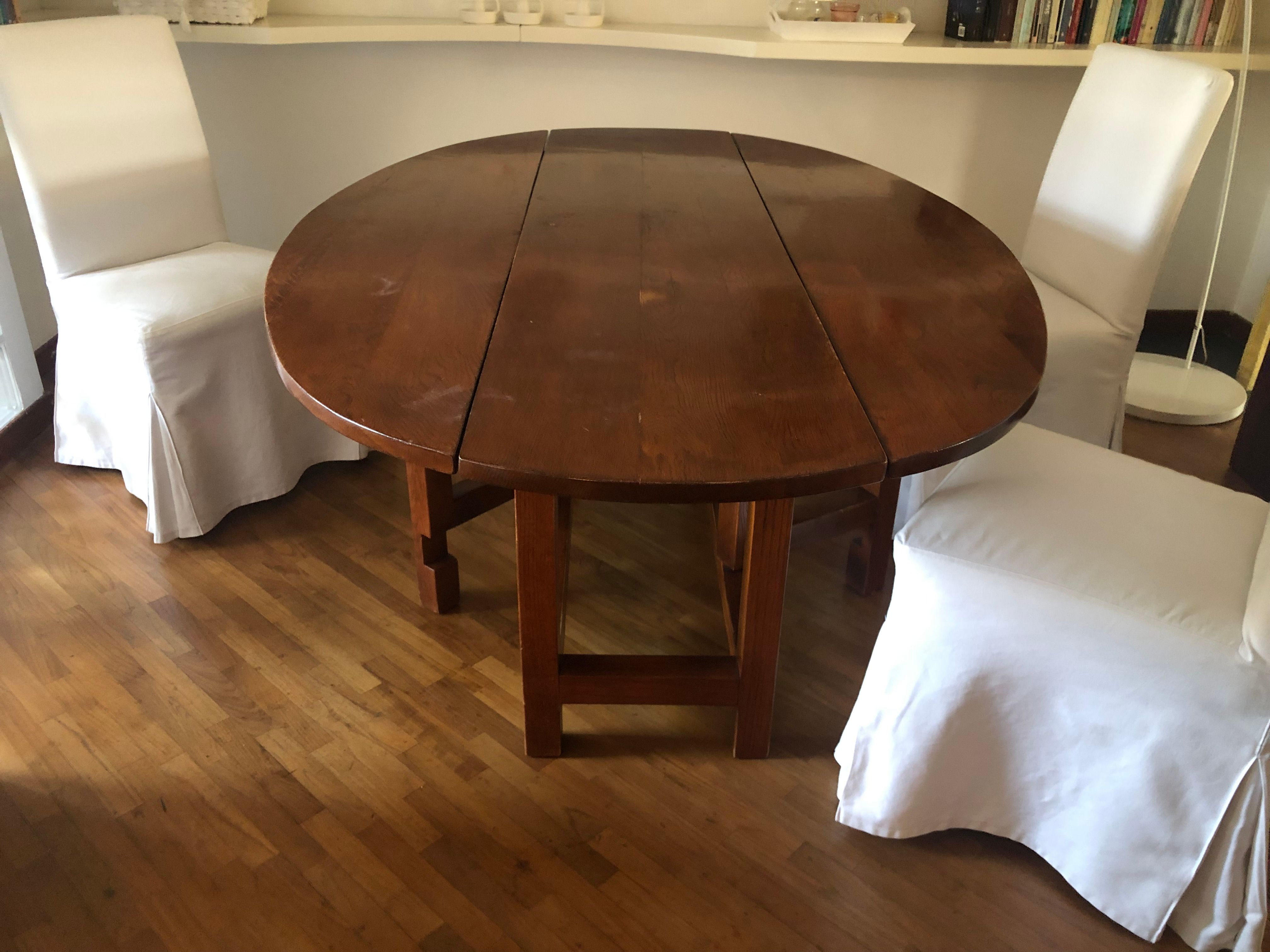 Solid Wood Oval Console Table Brand