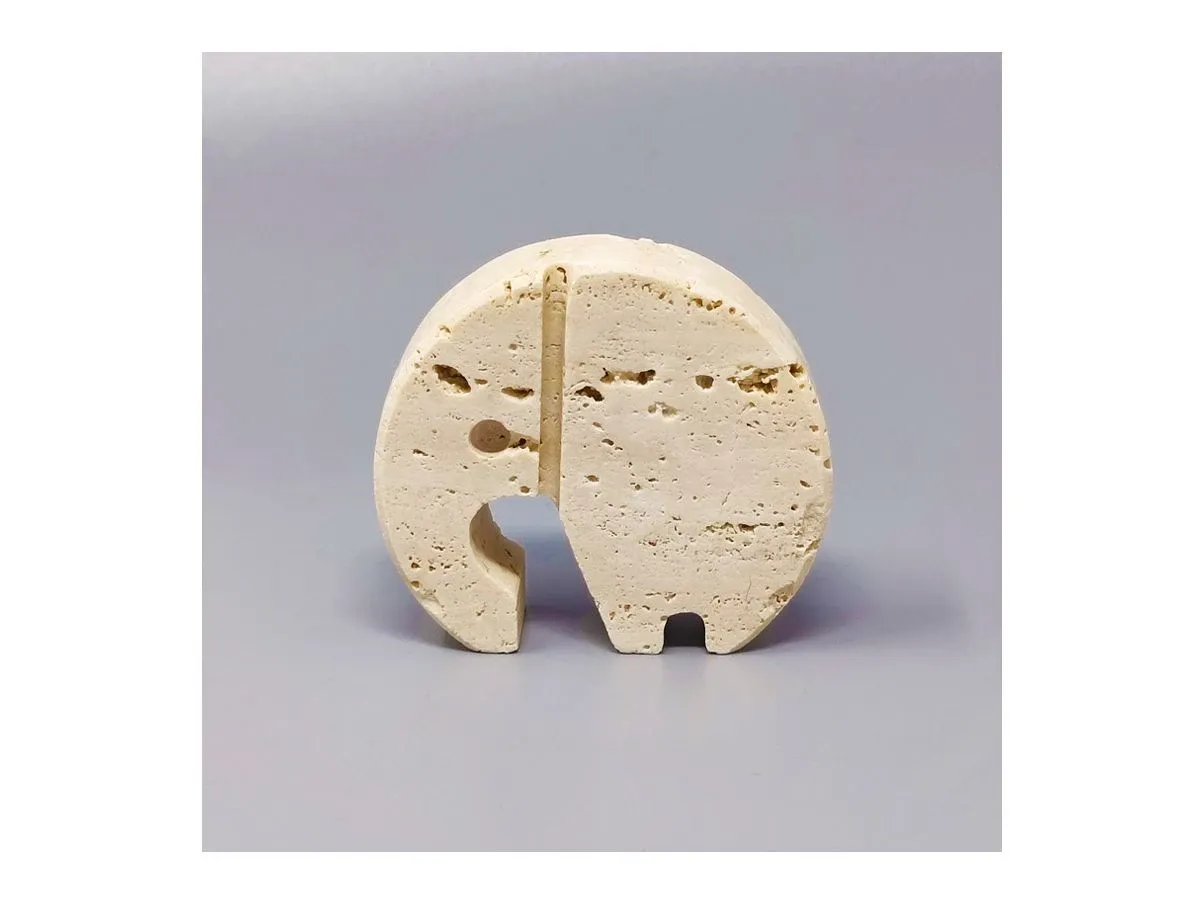 Vintage Elefante sculpture by Enzo Mari (1970s), F.lli Mannelli 2