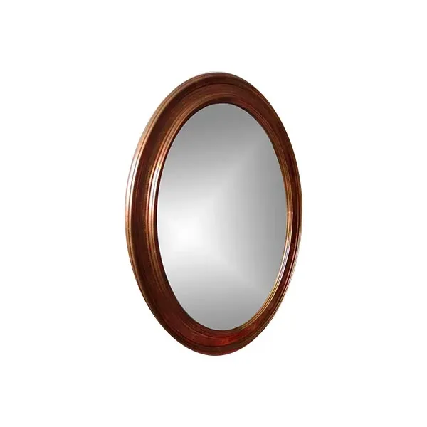 Vintage mirror with wooden frame (1970s) image