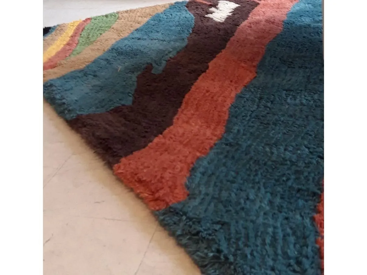 Tappeto rettangolare Abrash in lana, Susanna Cati Design 