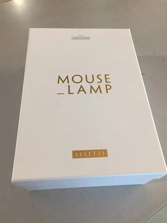 Mouse Lamp Gold (cavo nero) 5