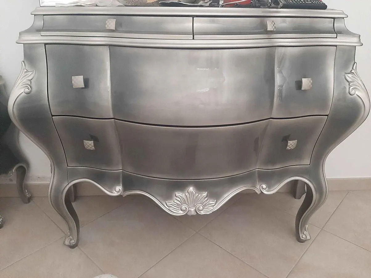 Comò Duke legno massello tiglio (argento), Egon Furstenberg 3