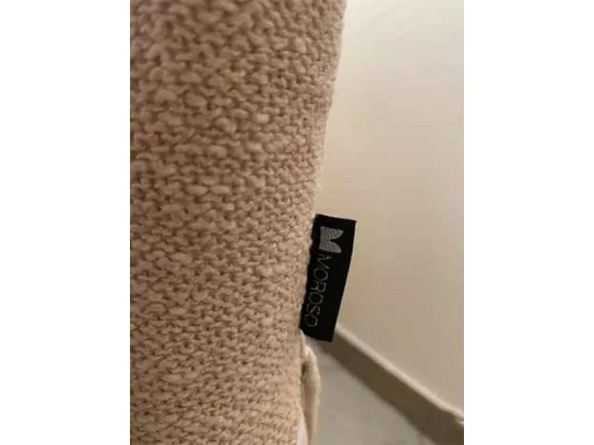 Divano 3 posti in tessuto sfoderabile (beige), Moroso 3