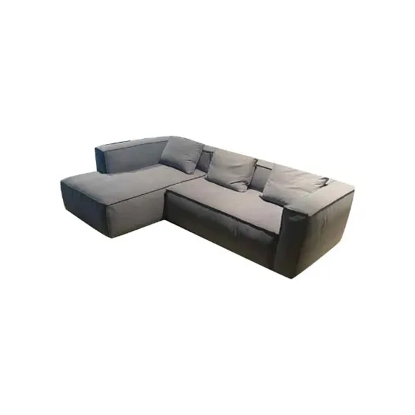 Alexa 4-seater sofa with fabric peninsula, MD Work image