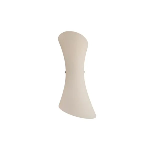 Twister wall lamp in frosted glass (white), Panzeri image