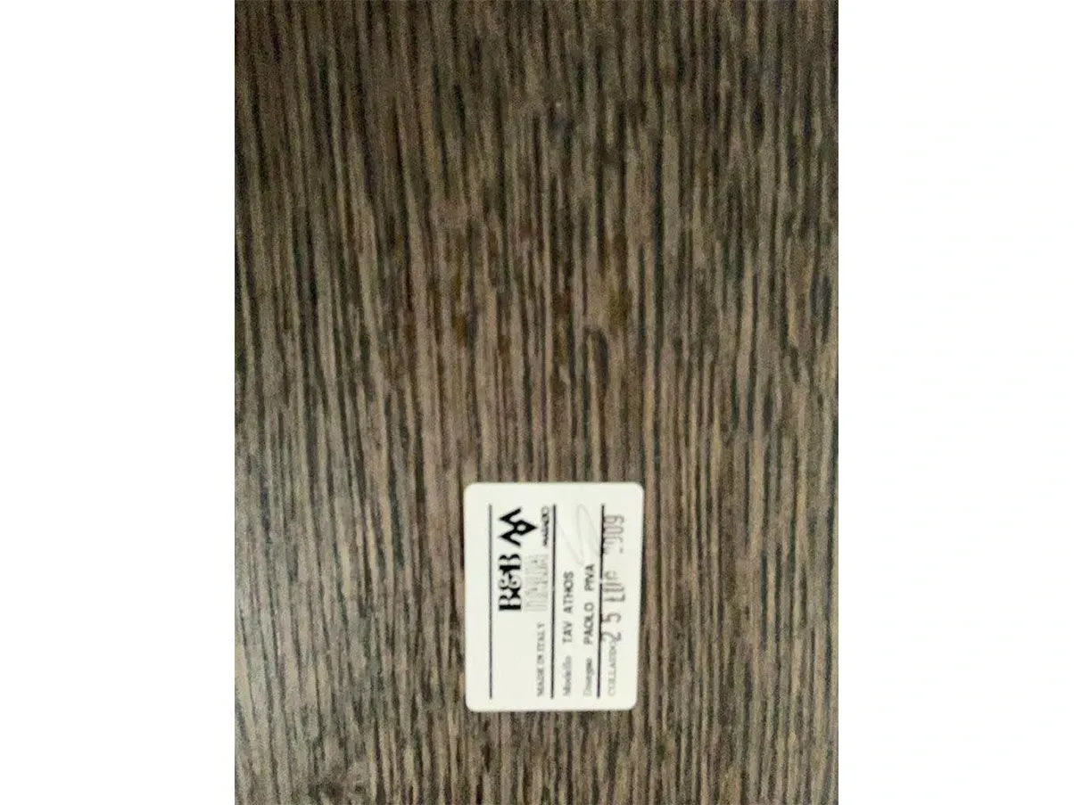 Athos 12 rectangular extendable table (brown), B&B Italia 2
