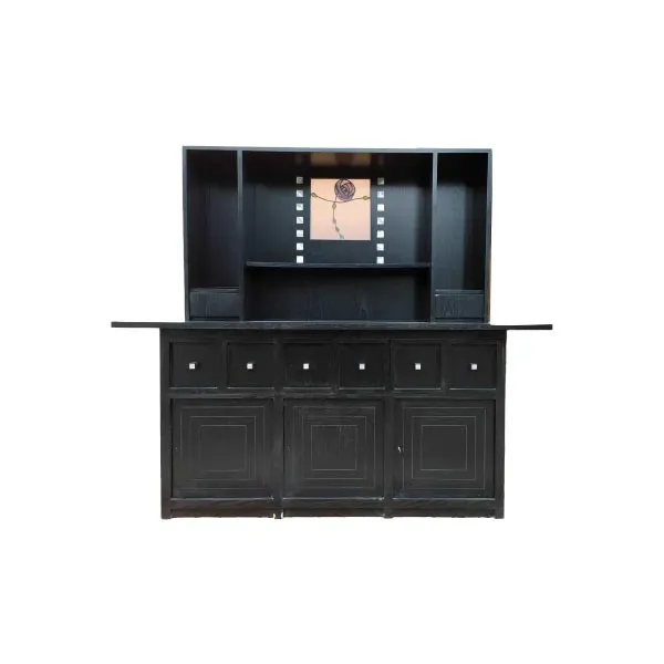 DS 5 sideboard in ash and mother of pearl (black), Cassina image