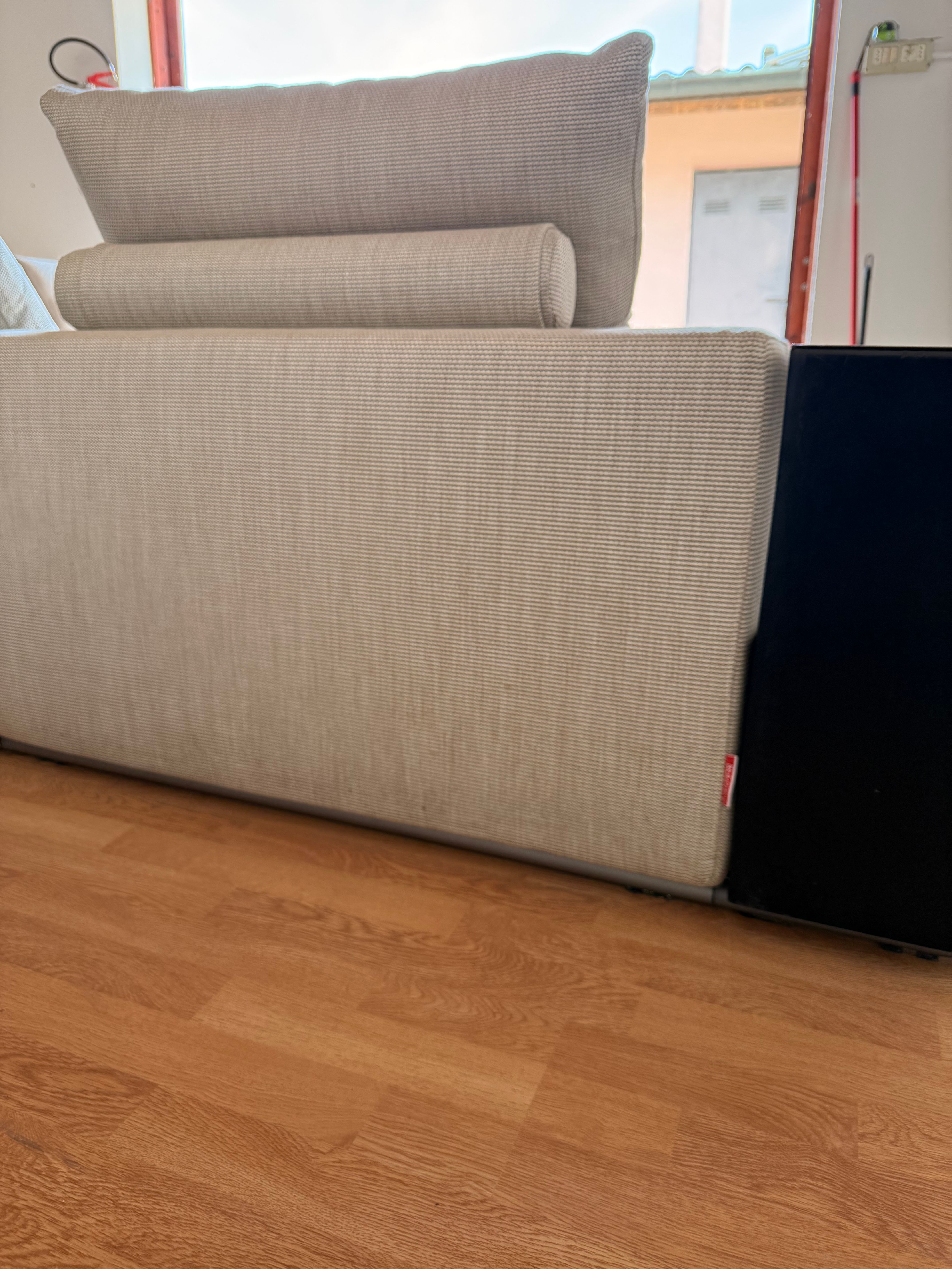 Divano angolare modulare Groundpiece in tessuto Optional7