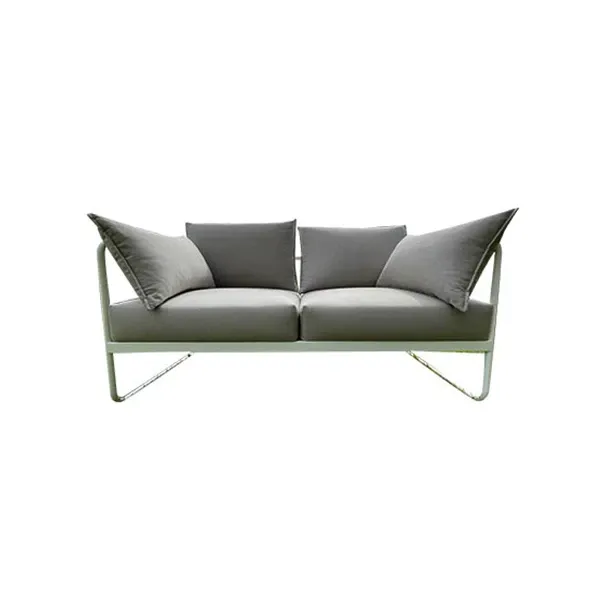 Easy outdoor sofa in metal and fabric, Connubia image