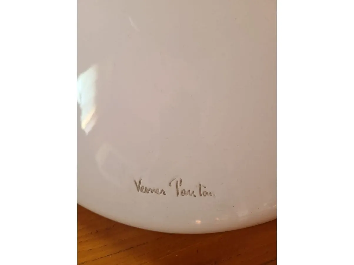 Set 4 sedie Panton bianco, Vitra 2
