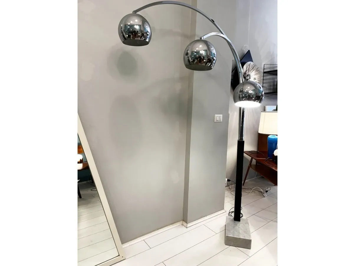 Vintage Stehlampe aus den 70er Jahren 5