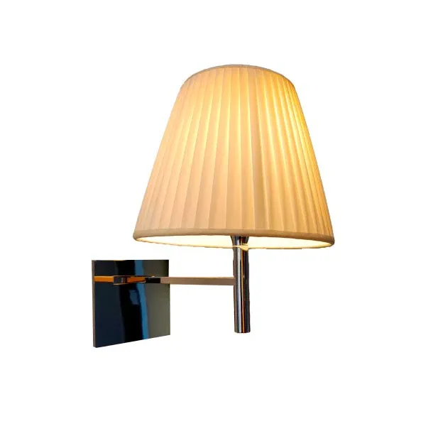 K Tribe W wall lamp in pleated fabric, Flos image