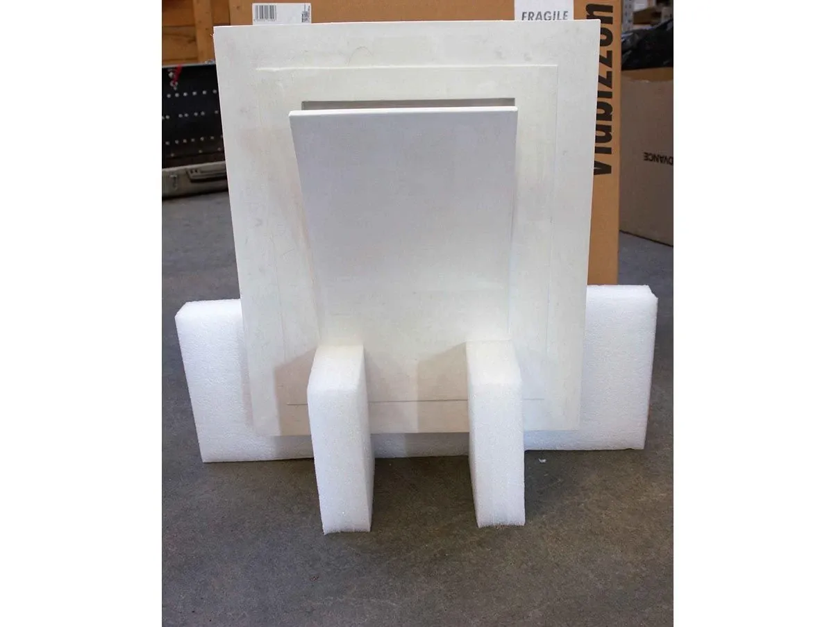 Lampada da parete a incasso La Dodò in gesso, Viabizzuno 1