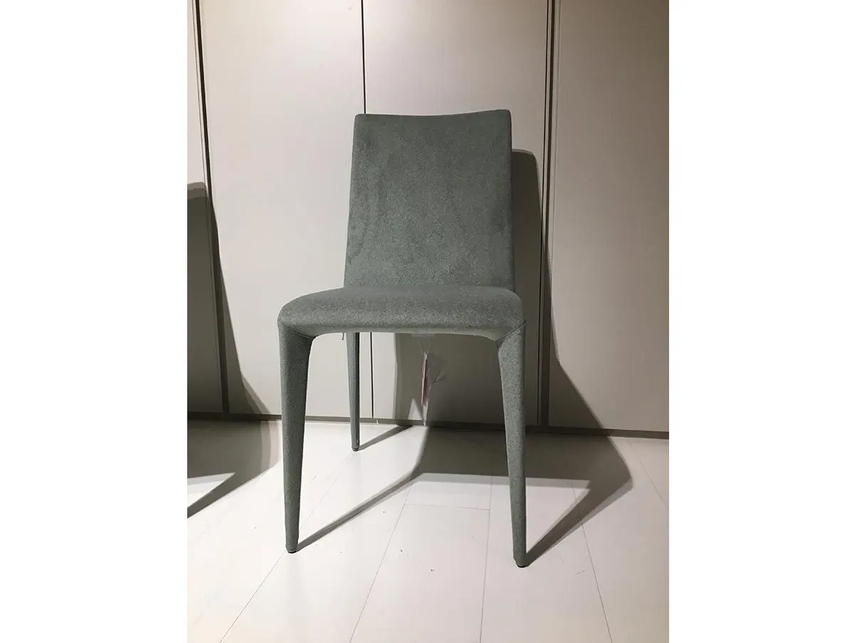 Filly Up padded chair covered in fabric (green) 1