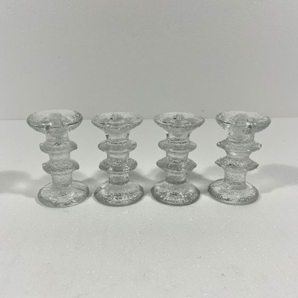 Set di 4 portacandele Festivo di Timo Sarpaneva (anni '70), Iittala image