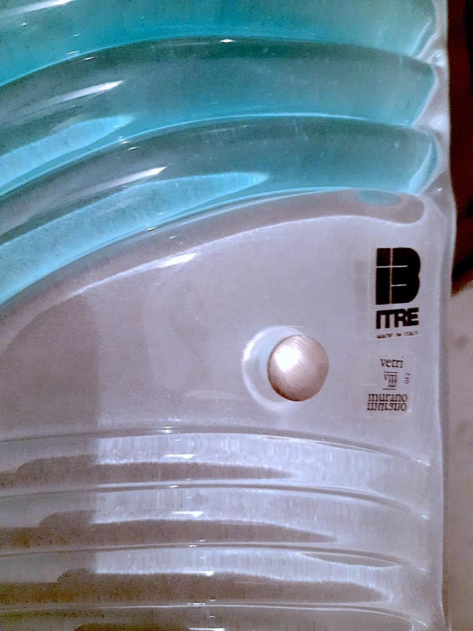 Set of 3 Murano Glass Wall Sconces Brand