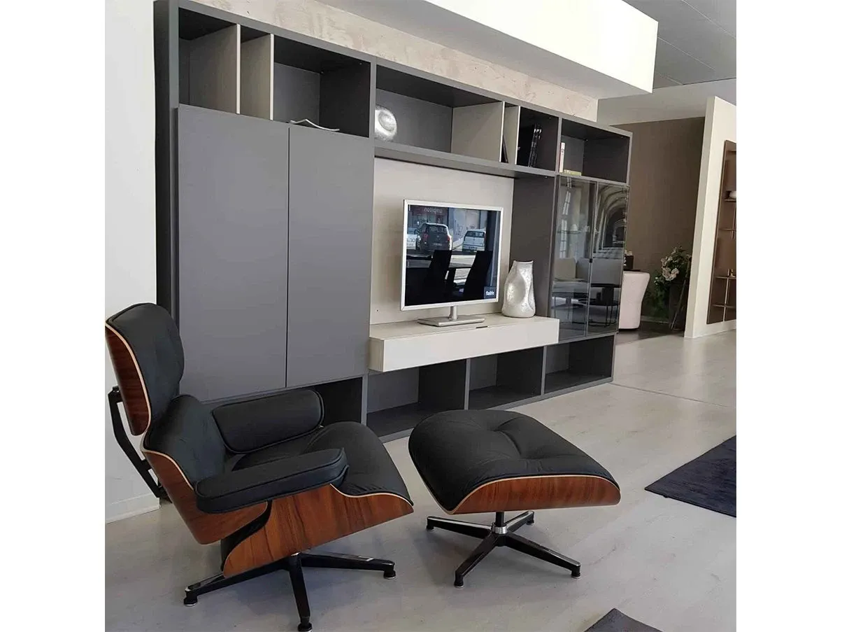 Parete attrezzata Day in laminato 